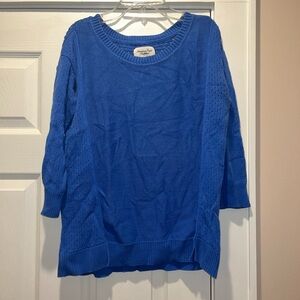 American Eagle Outfitters Royal Blue Women's Sweater